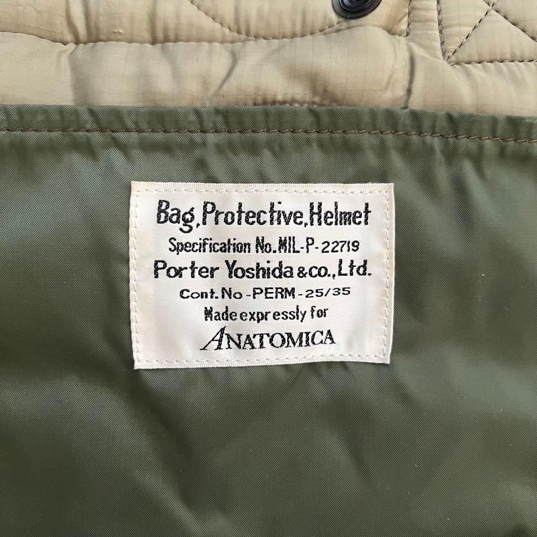ANATOMICA×PORTER アナトミカ×ポーター HELMETBAG