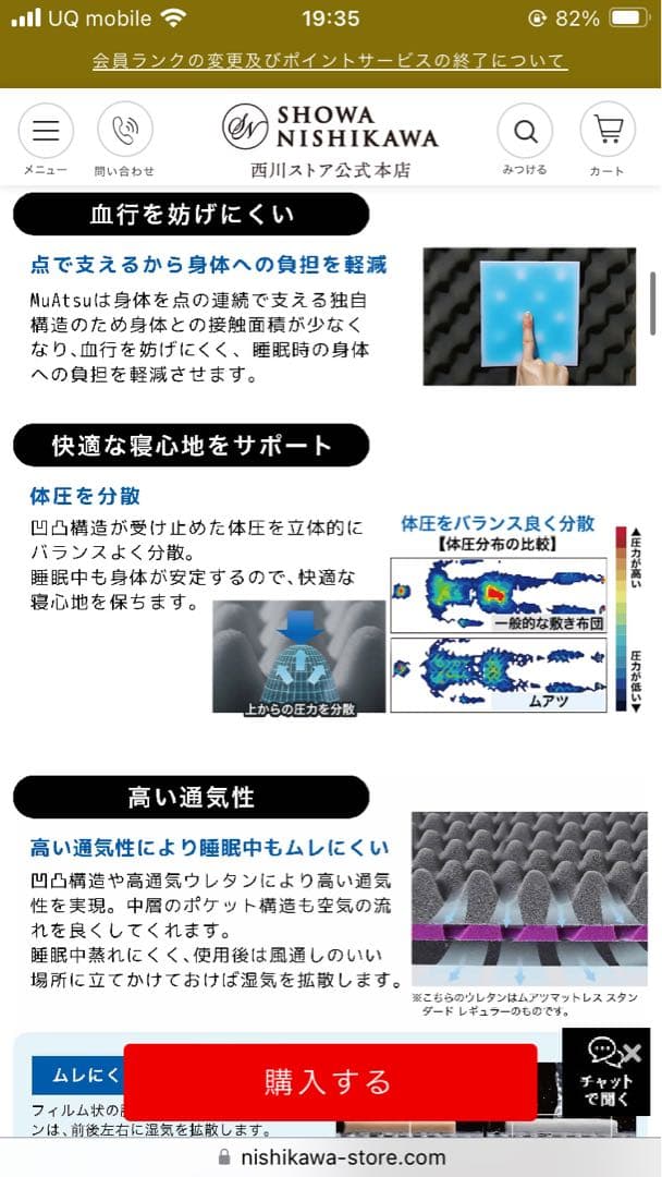 昭和西川　ムアツフトン　スタンダード　ハード　シングル　美品