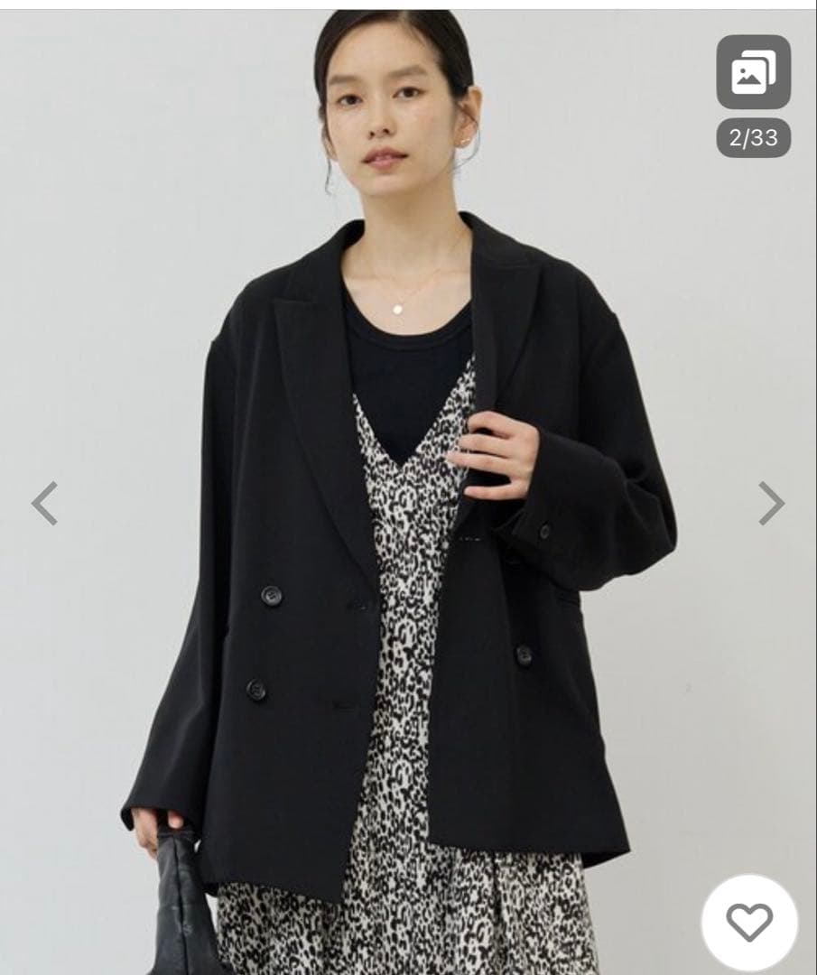 【試着のみ】GALLARDAGALANTE ライトテーラードジャケット