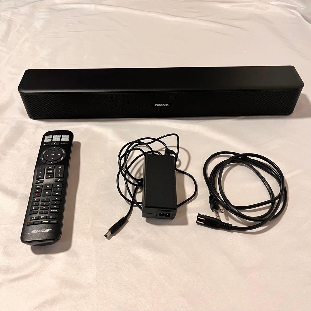 美品Bose Solo 5 TV sound system ワイヤレスサウンドバ