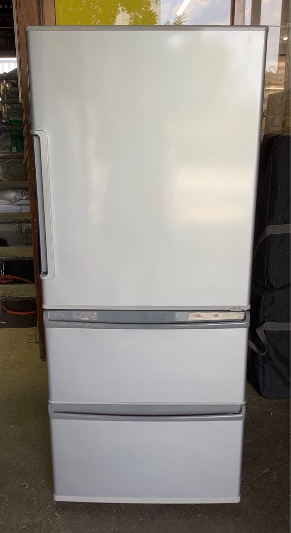 アクア 3ドア冷蔵庫 AQR-271E(S) 272L 2016年製 シルバー