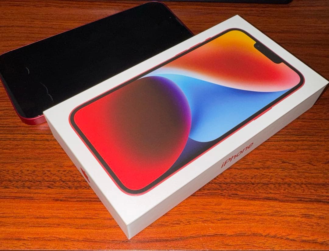 Iphone 14 plus 128GB 箱と付属品完備　SIM フリー