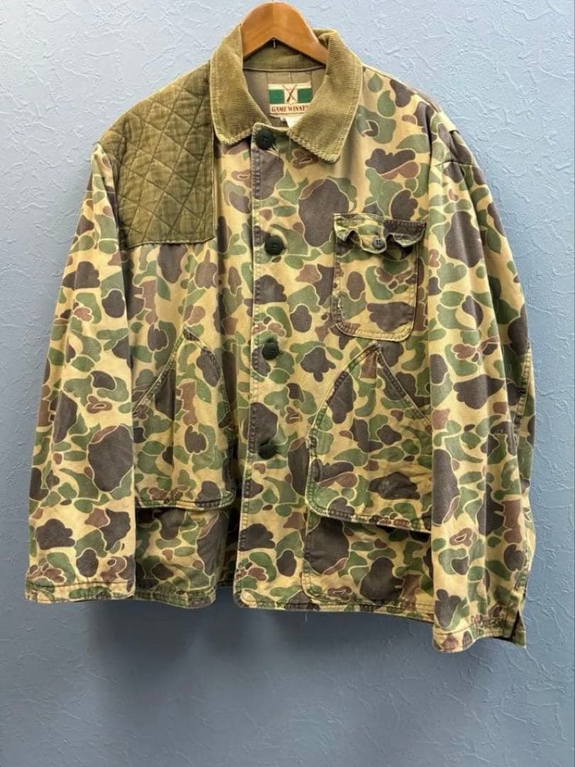 う*ん様 ダックハンターカモジャケット　ハンターカモジャケット　ハンタージャケッ