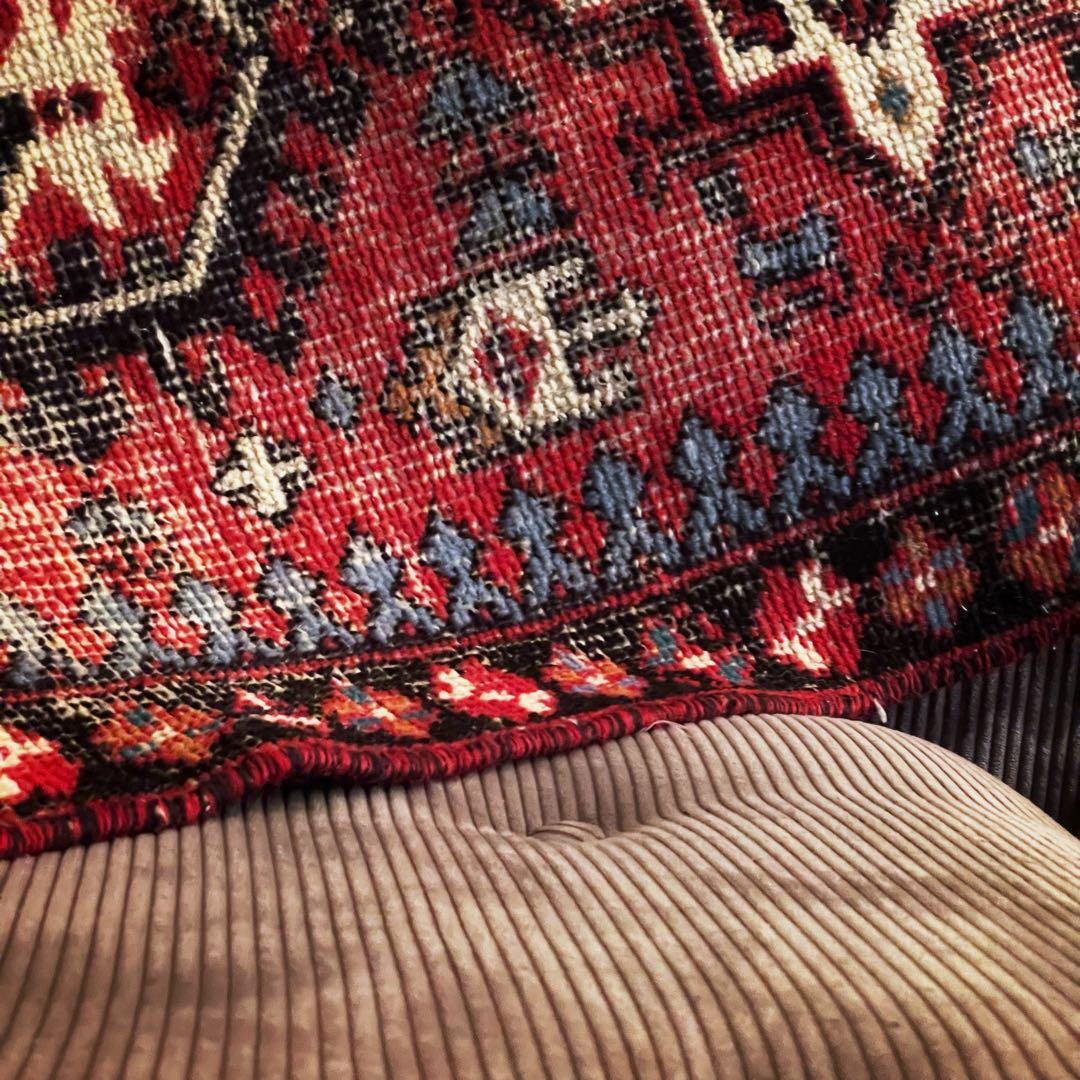 【月末セール】125×59 アフガニスタン バルーチ ヴィンテージラグ