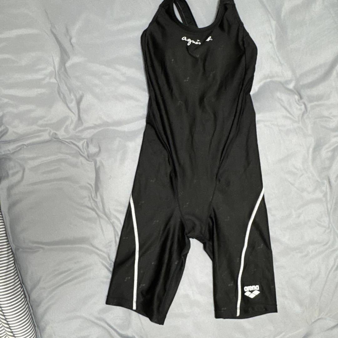 agnis b. アニエスベー 水着 arenaコラボ ブラック