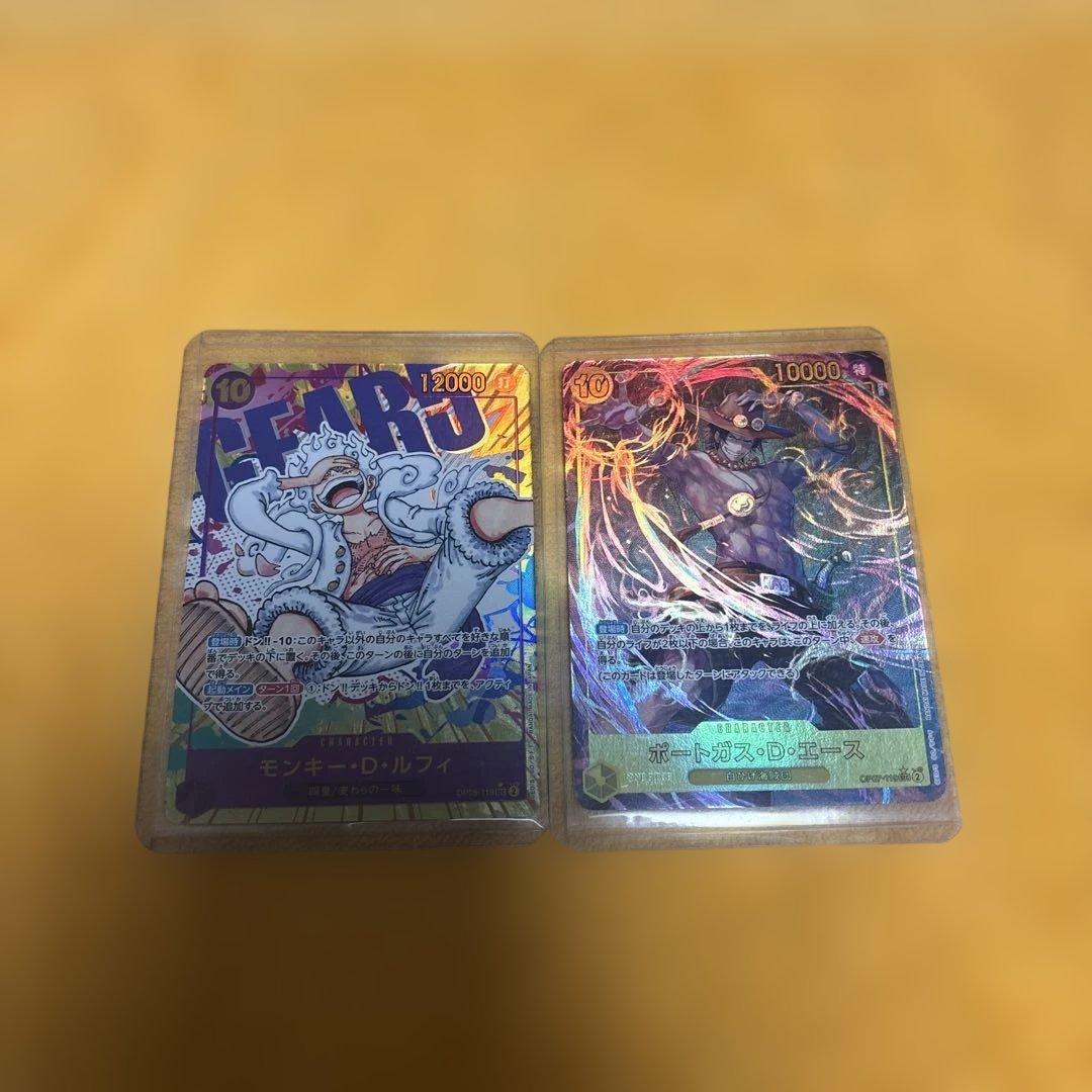 モンキー・D・ルフィ SEC パラレル ポートガス・Dエース SEC パラレル