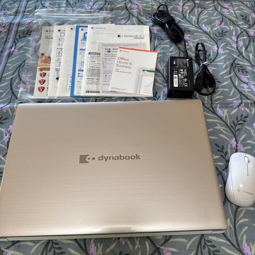 ダイナブックノートPC Core i7Win10サテンゴールドP1C8PPBG