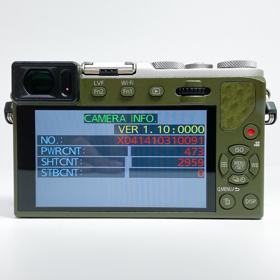 【美品】Lumix GM5 緑 Body / COTTA製サムレスト等 他付属