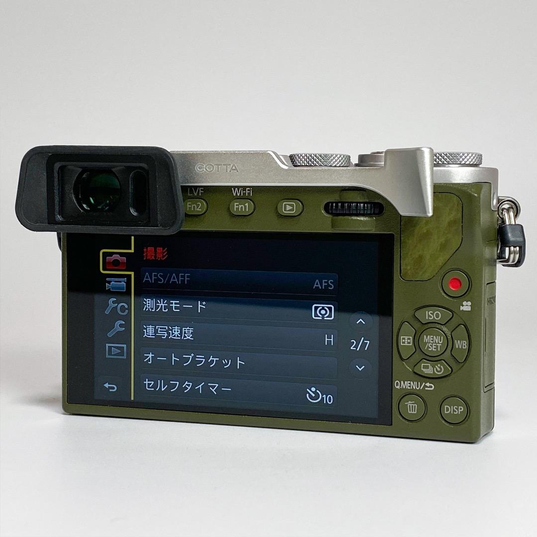 【美品】Lumix GM5 緑 Body / COTTA製サムレスト等 他付属