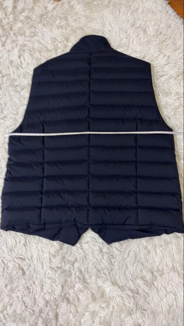 【極美品】MOORER ムーレー ダウンベスト ジレ 秋冬 58サイズ　ネイビー
