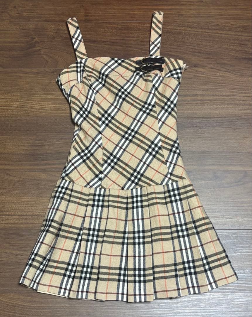 バーバリーブルーレーベルワンピース