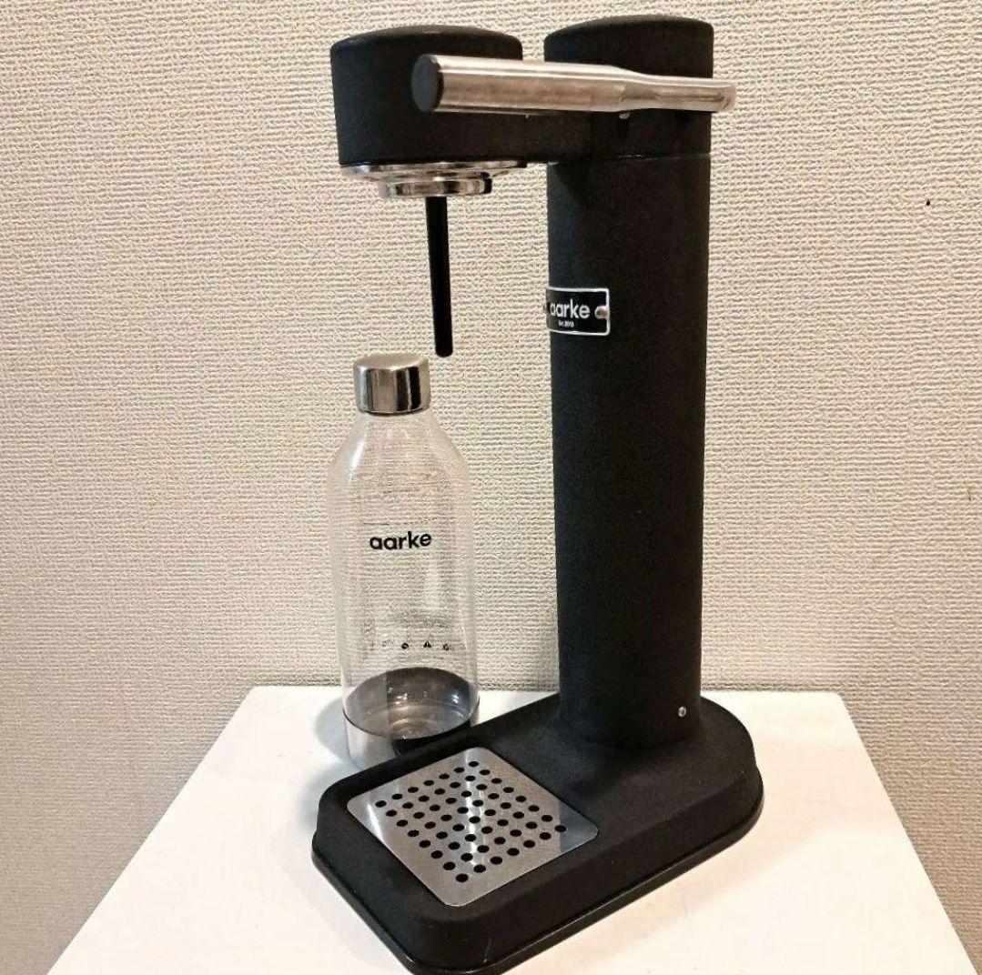 アールケ aarke カーボネーター2 マットブラック　炭酸水