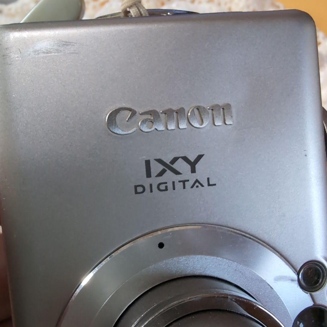 デジカメ　CANON IXY70 バッテリー、取説、充電器、SDカード