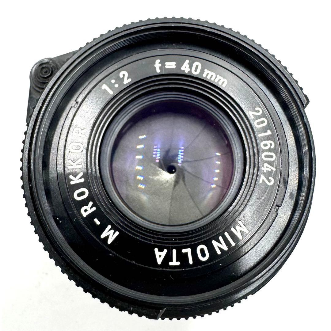 MINOLTA ミノルタM-ROKKOR 40mm f2 ライカMマウントレンズ