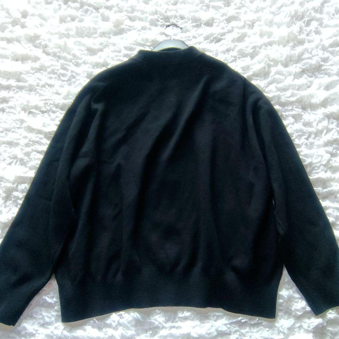 極美品　23区　46　ヴィスコースストレッチ ニットブルゾン　2023　洗える