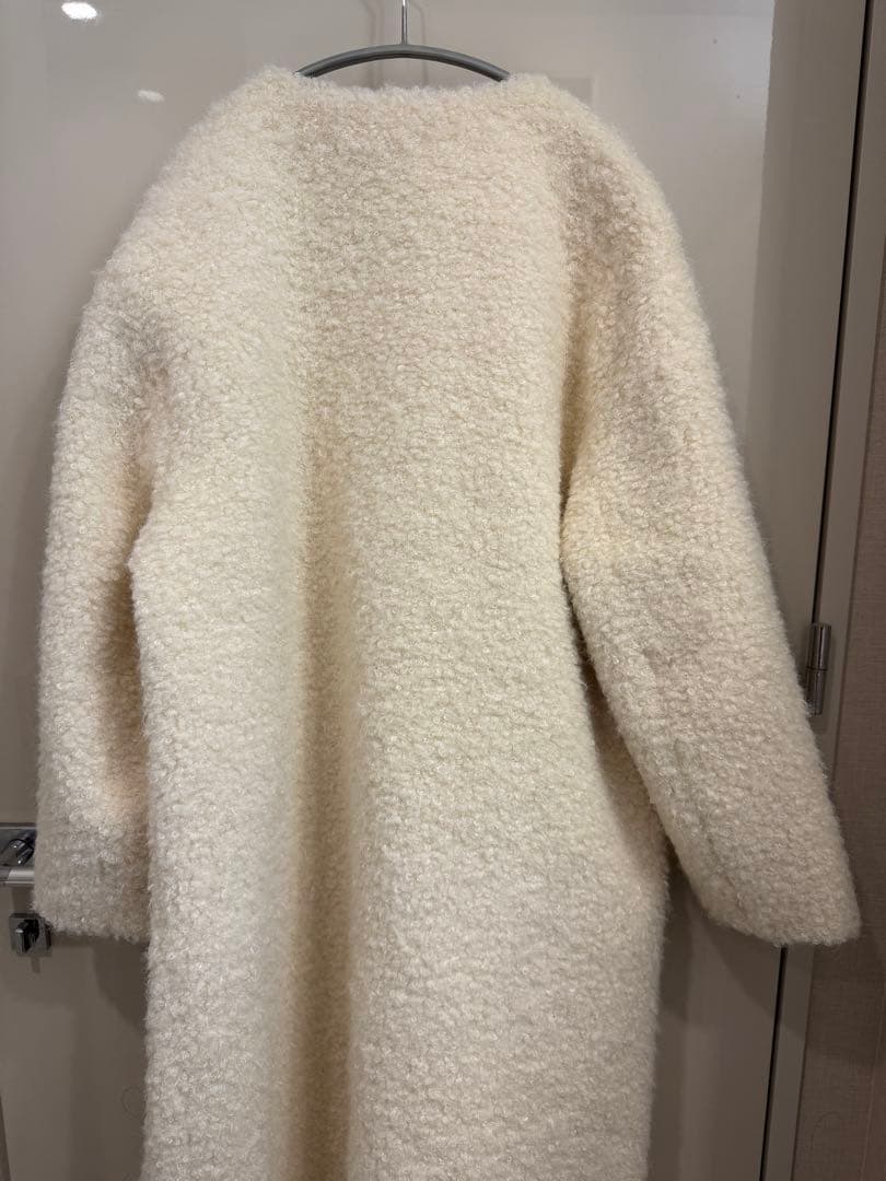 【新品未使用】現行品 STANZA DOLCE ファー風ロングコート