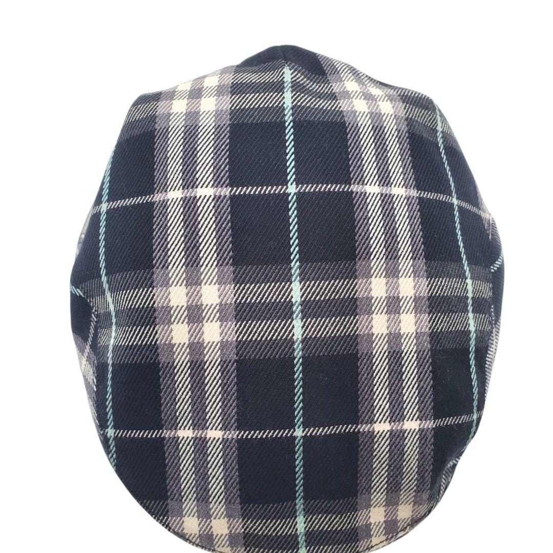 希少 未使用 バーバリーブルーレーベル ハンチング 帽子 ノバチェック タグ付