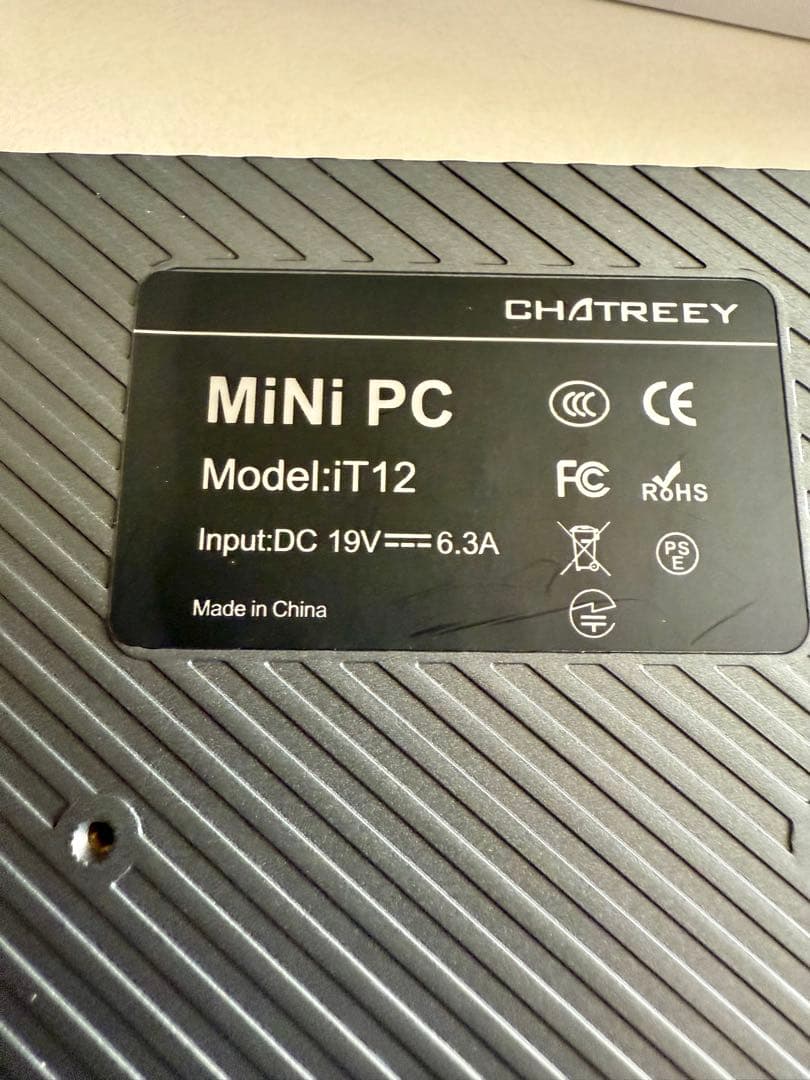Chatreey miniPC IT12 Core i9-13900HK 新同品