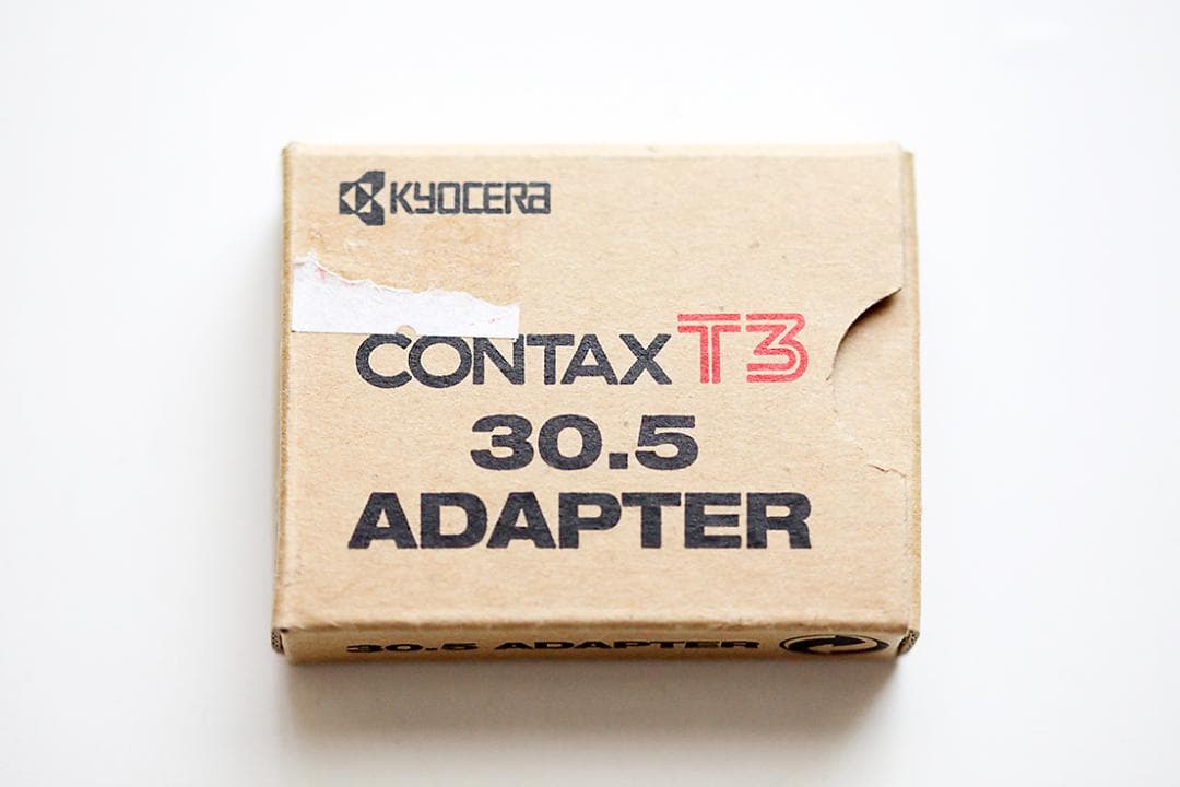CONTAX T3 30.5 アダプター、Filter Q633