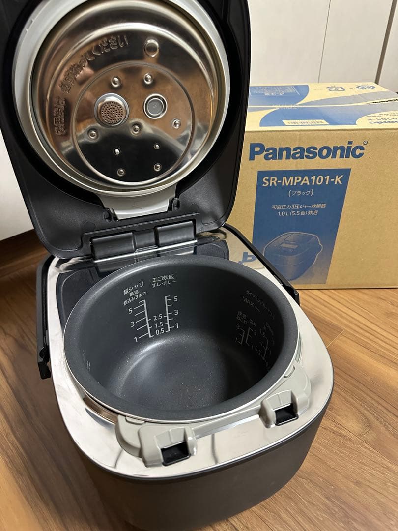 Panasonic SR-MPA101-K 炊飯器 黒