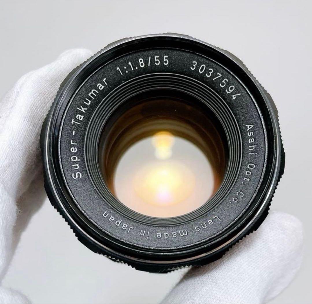 【美フレア】PENTAX Super Takumar 55mm f1.8 整備済