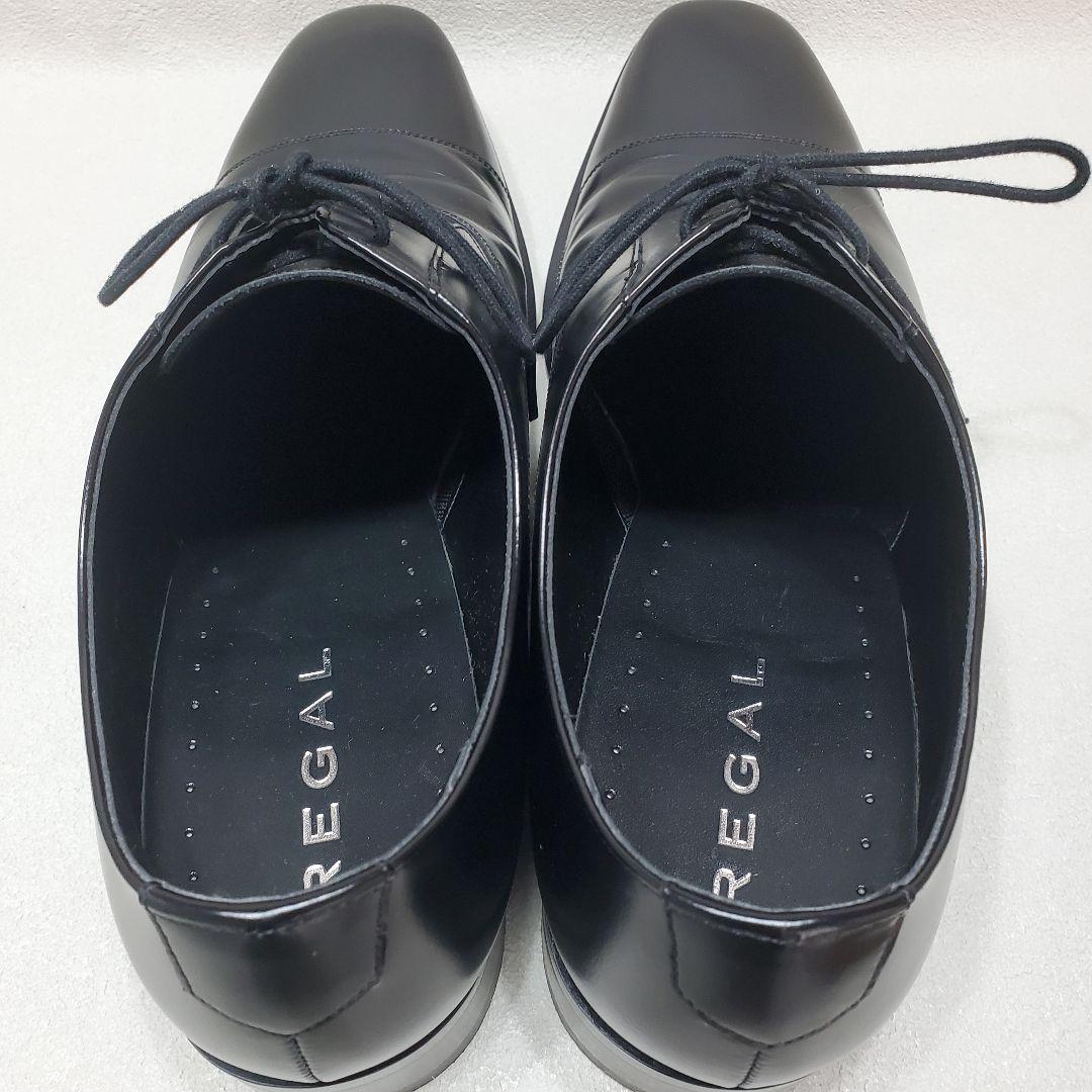【美品】REGAL リーガル ストレートチップ 725R 黒 革靴