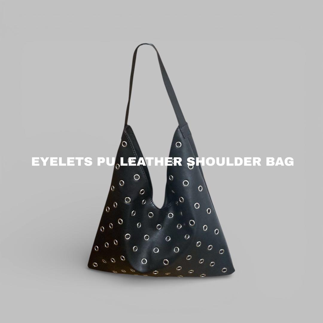 たまごぷりん EYELETS PU LEATHER BAG 3144B