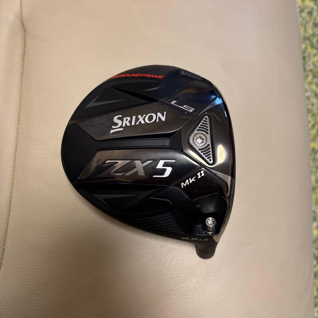スリクソン　ZX5 MK2 LS 9.5° ドライバー　ヘッドのみ