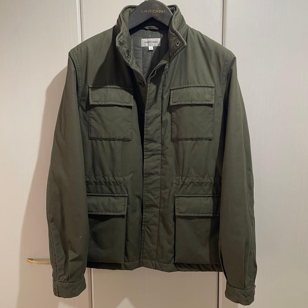 n*o様 ASPESIフィールドジャケットオリーブM-65