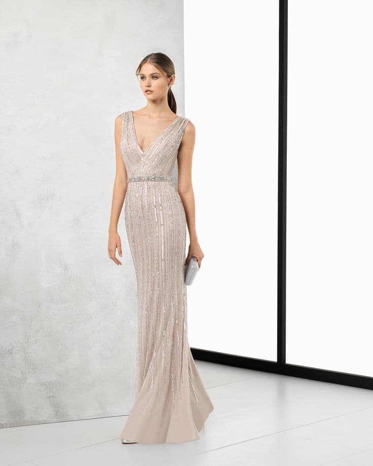 ロングドレス 演奏会発表会　ステージ　パーティー　イブニングドレス 　総ビーズ