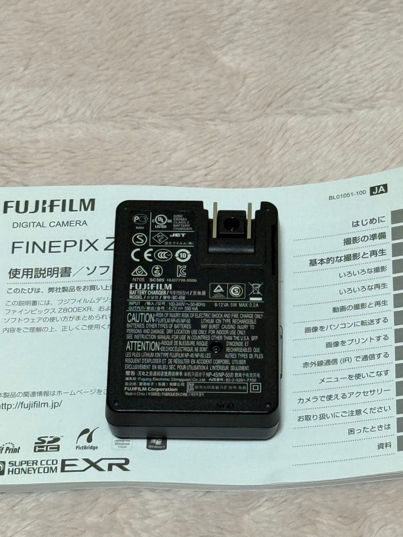 【動作確認済】 FUJIFILM FINEPIX Z800 EXR ピンク 箱付