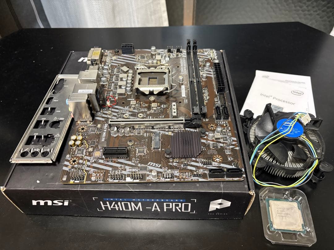intel Core i5-10400F＋MSI H410M-A PRO
