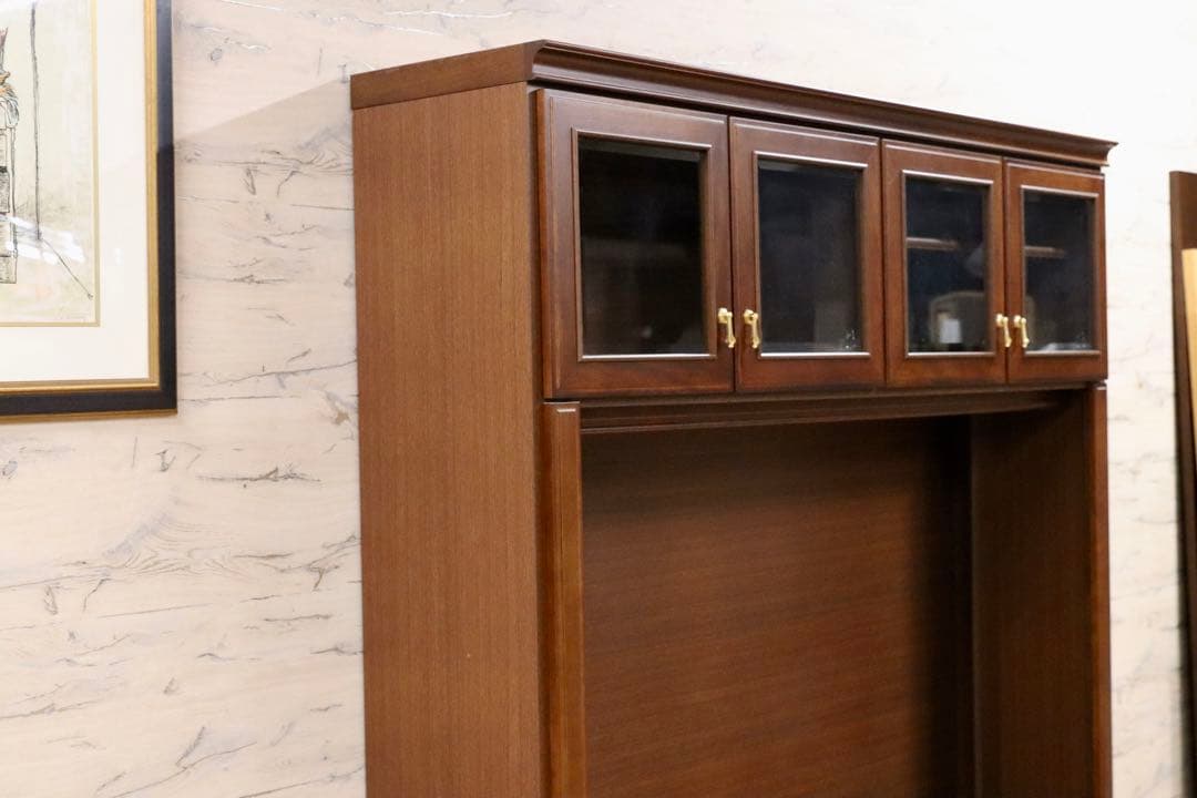 GMIS185○maruni / マルニ 地中海 リビングボード 飾り棚 キャビ