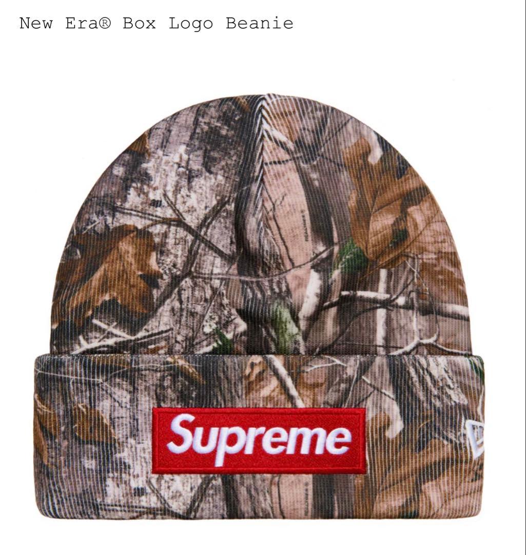 帽子 Supreme NEW ERA Box Logo Beanie Realtree