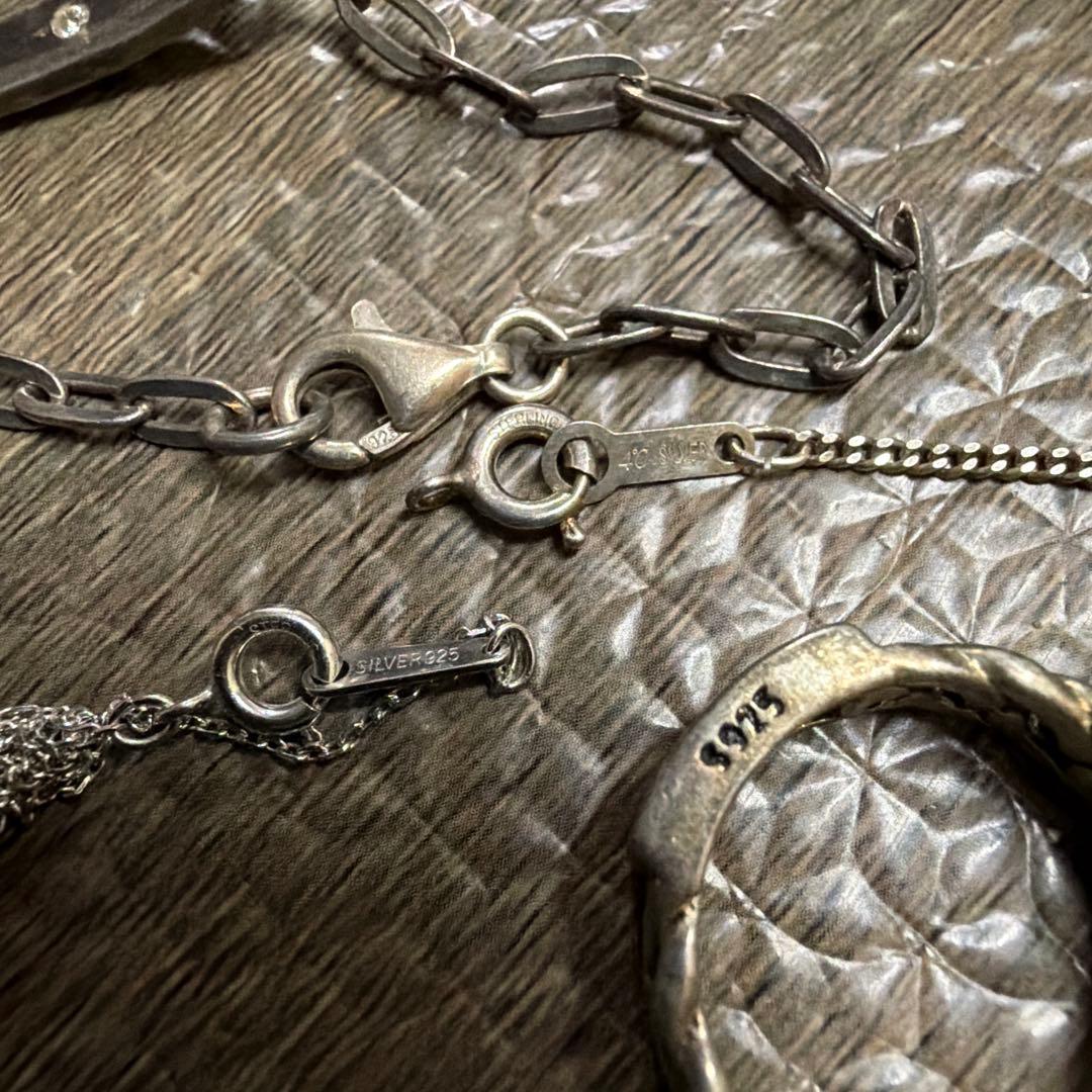 アクセサリーまとめ売り 遺品整理 ビンテージ K18 SV925