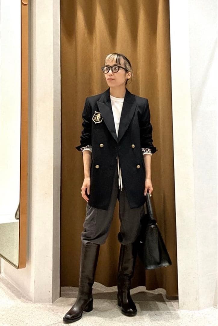 ウィムガゼット テンセルカーゴパンツ 36 チャコールグレー