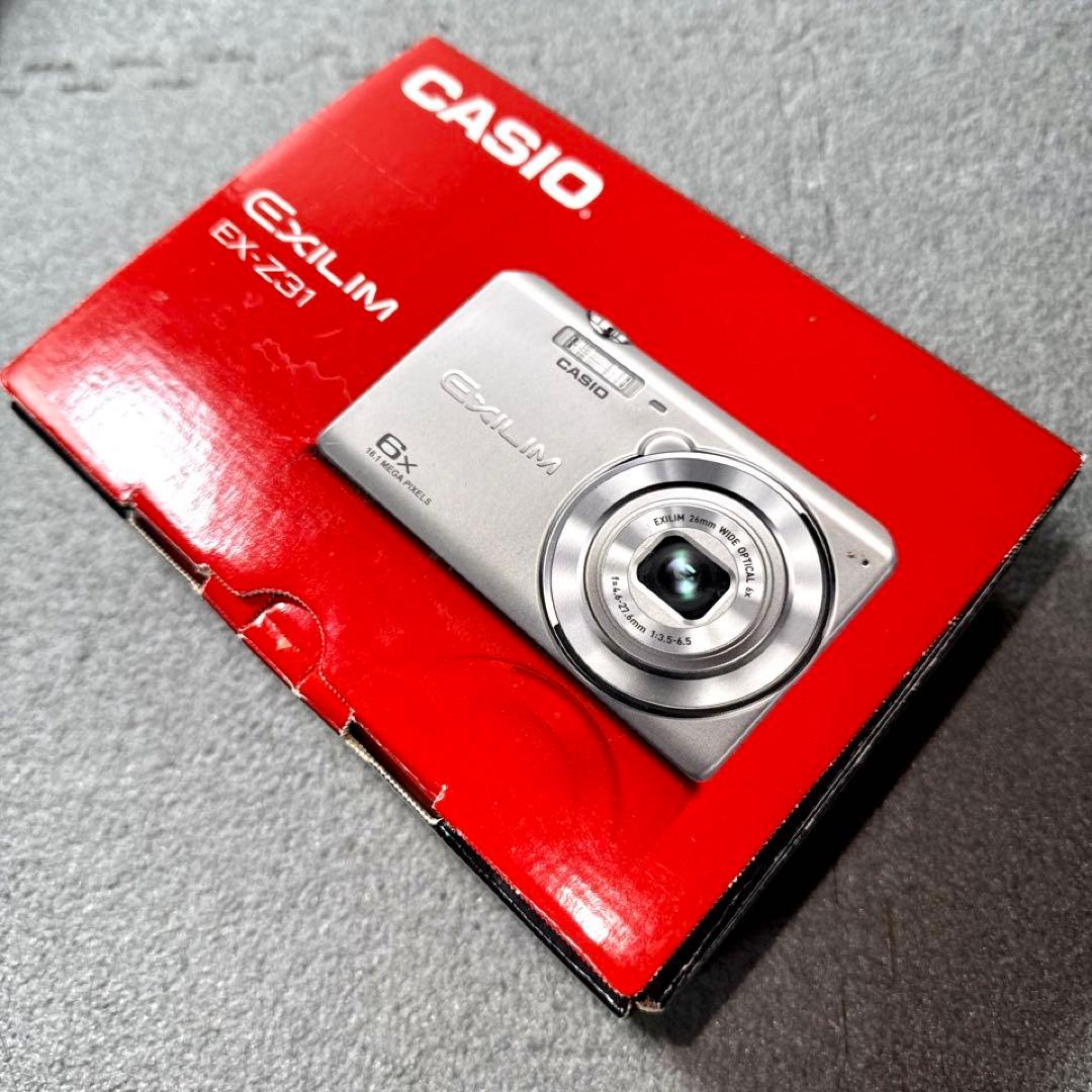 ☆動作OK CASIO EXILIM EX-Z31 バッテリー＆SDカード付き