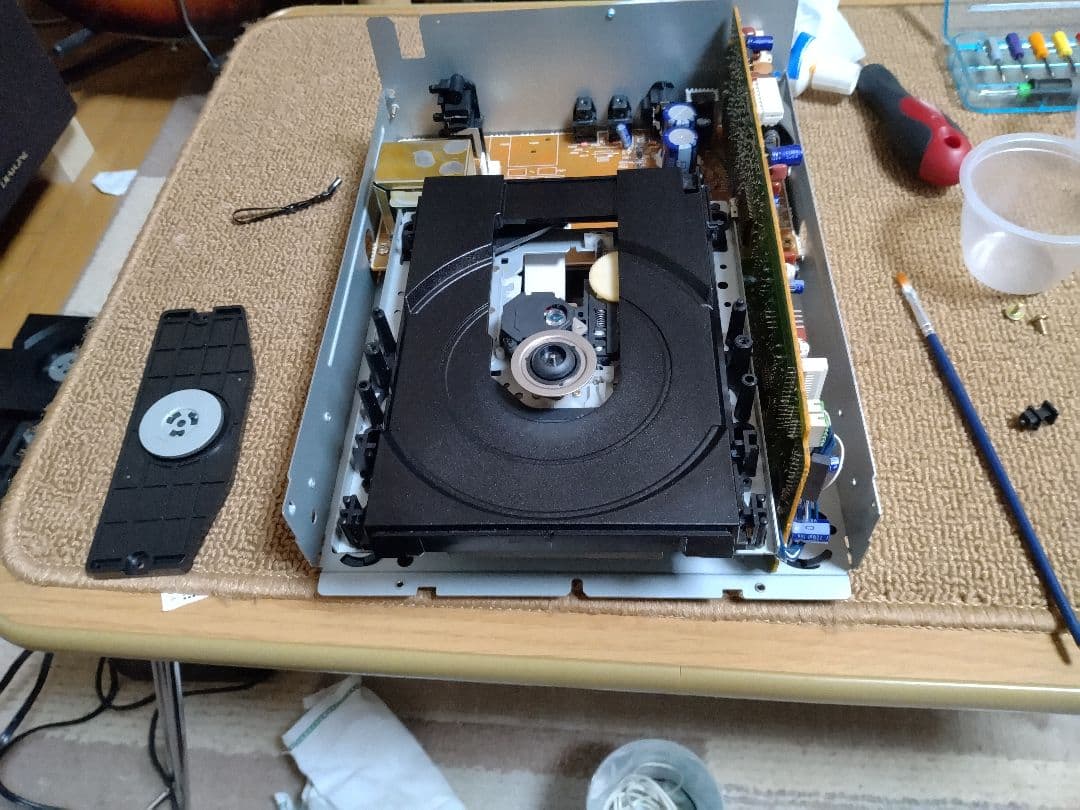 美品 ! メンテ済 ONKYO C-705X CDプレーヤー ピック＆ベルト交換