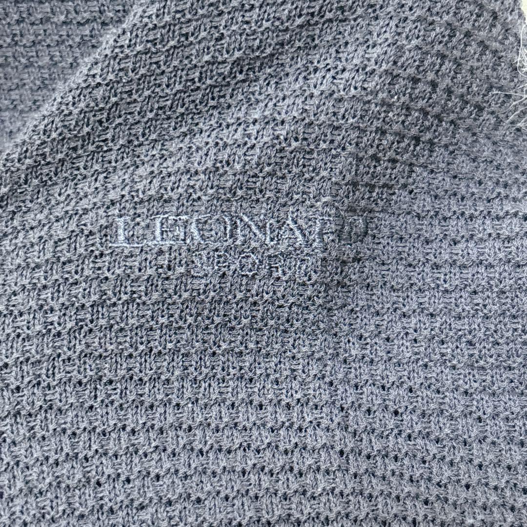 美品✨レオナールスポーツ2way テーラード ジャケット 花柄 ブルー L