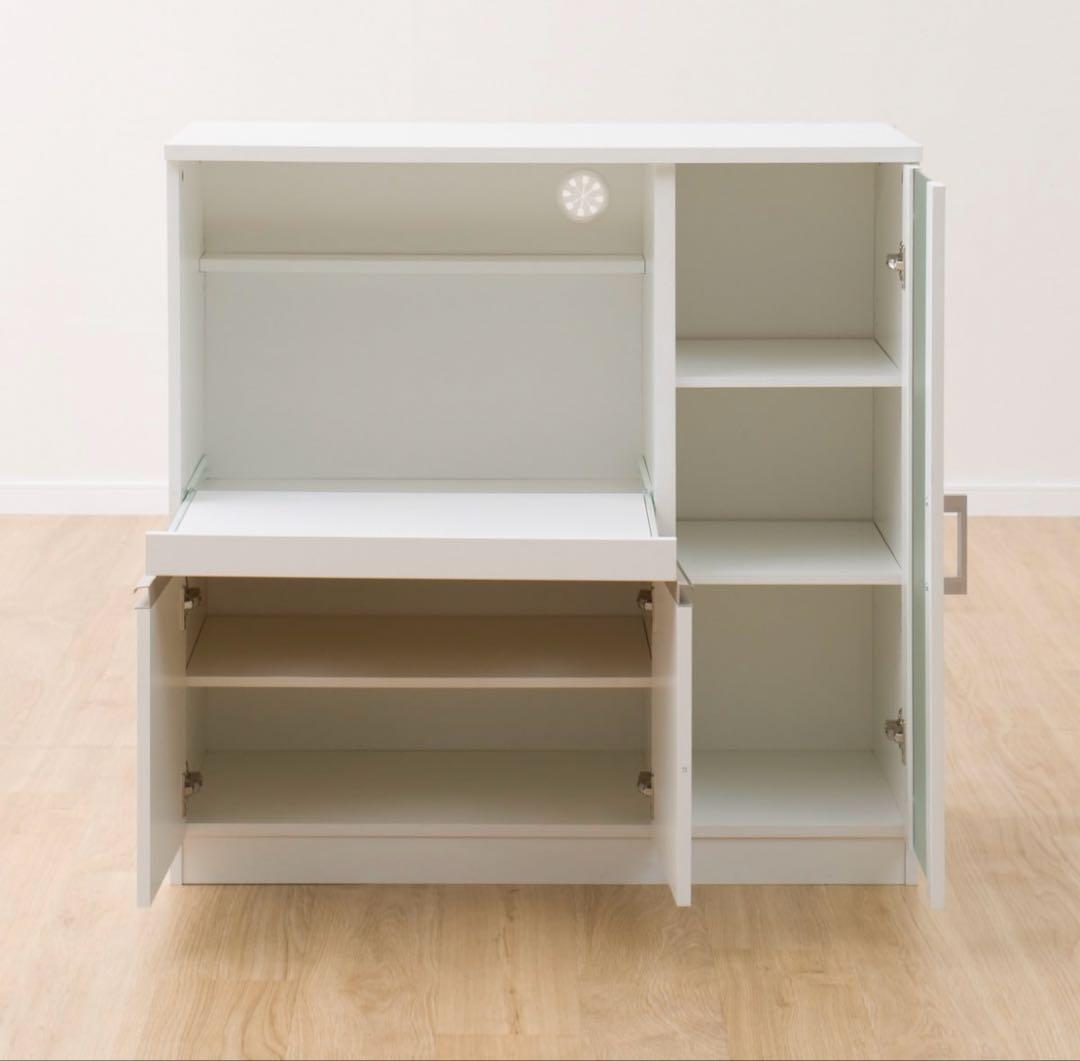 ニトリ レンジ台(フォルムN RE9090G)