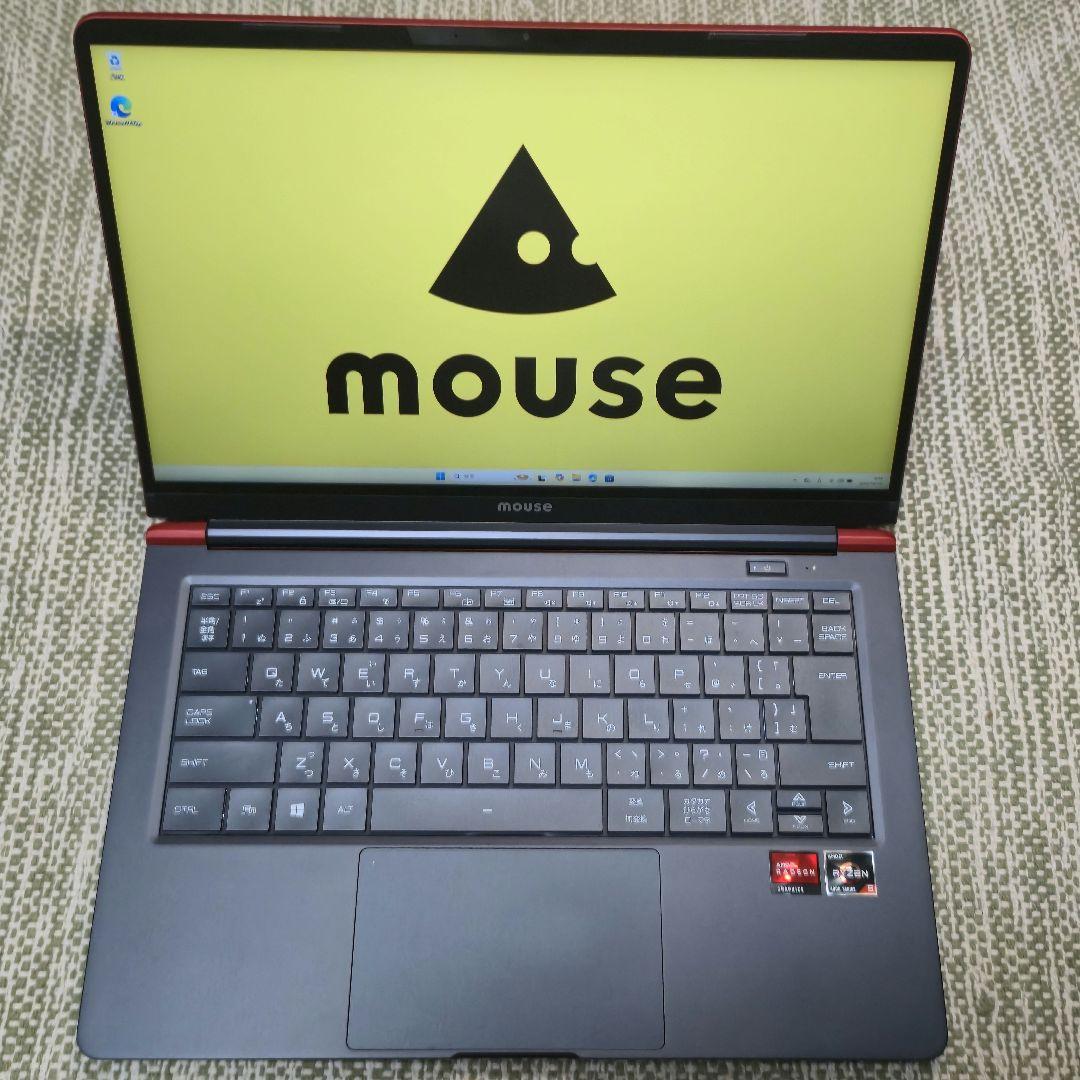 Windowsノート本体 mouse X4-R5 Ryzen5 4600H 16GB 512GB