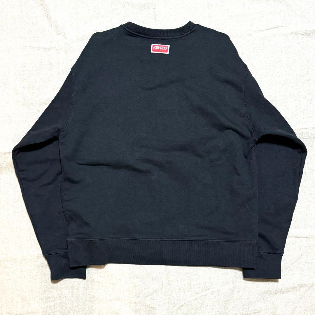 美品 KENZO XL BOKE FLOWER スウェット ブラック プリント