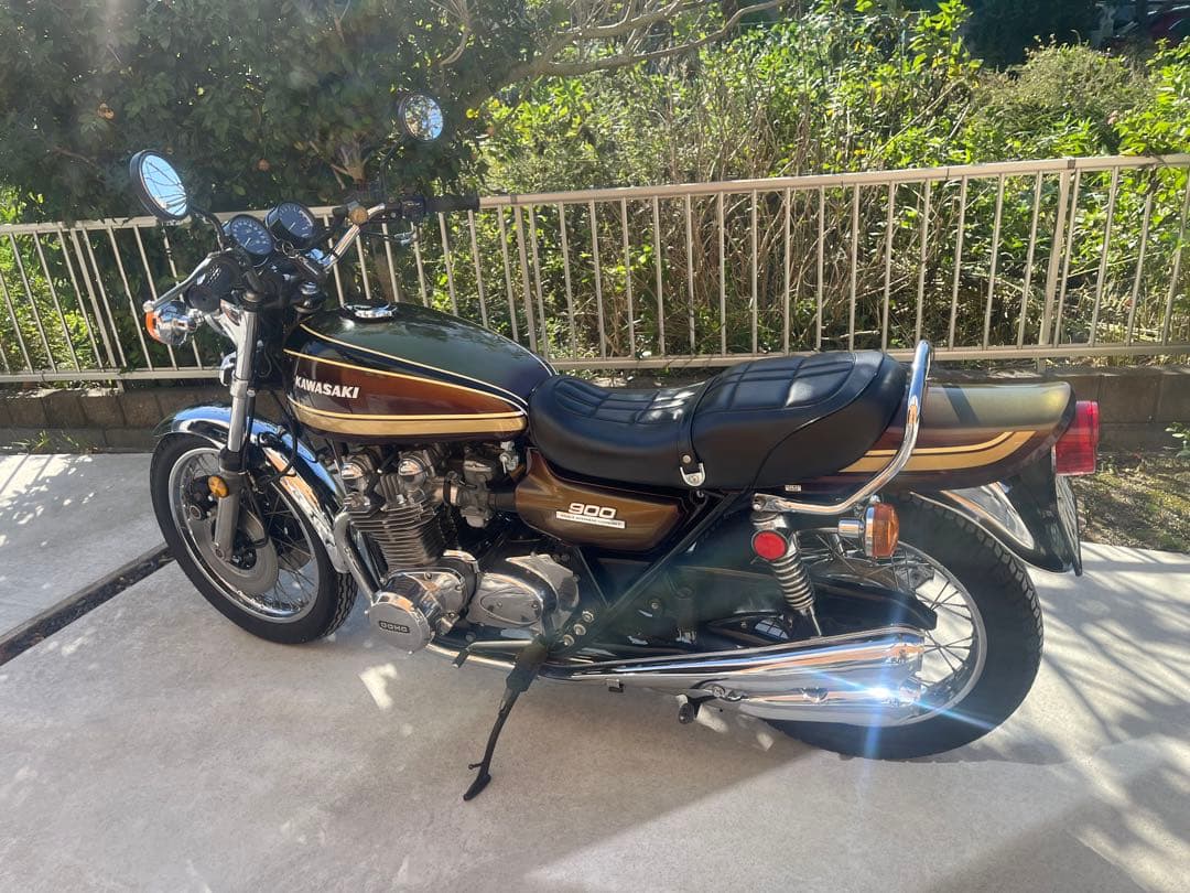 ロック少年　KAWASAKI z1 z2外装セット　ヤレ塗装