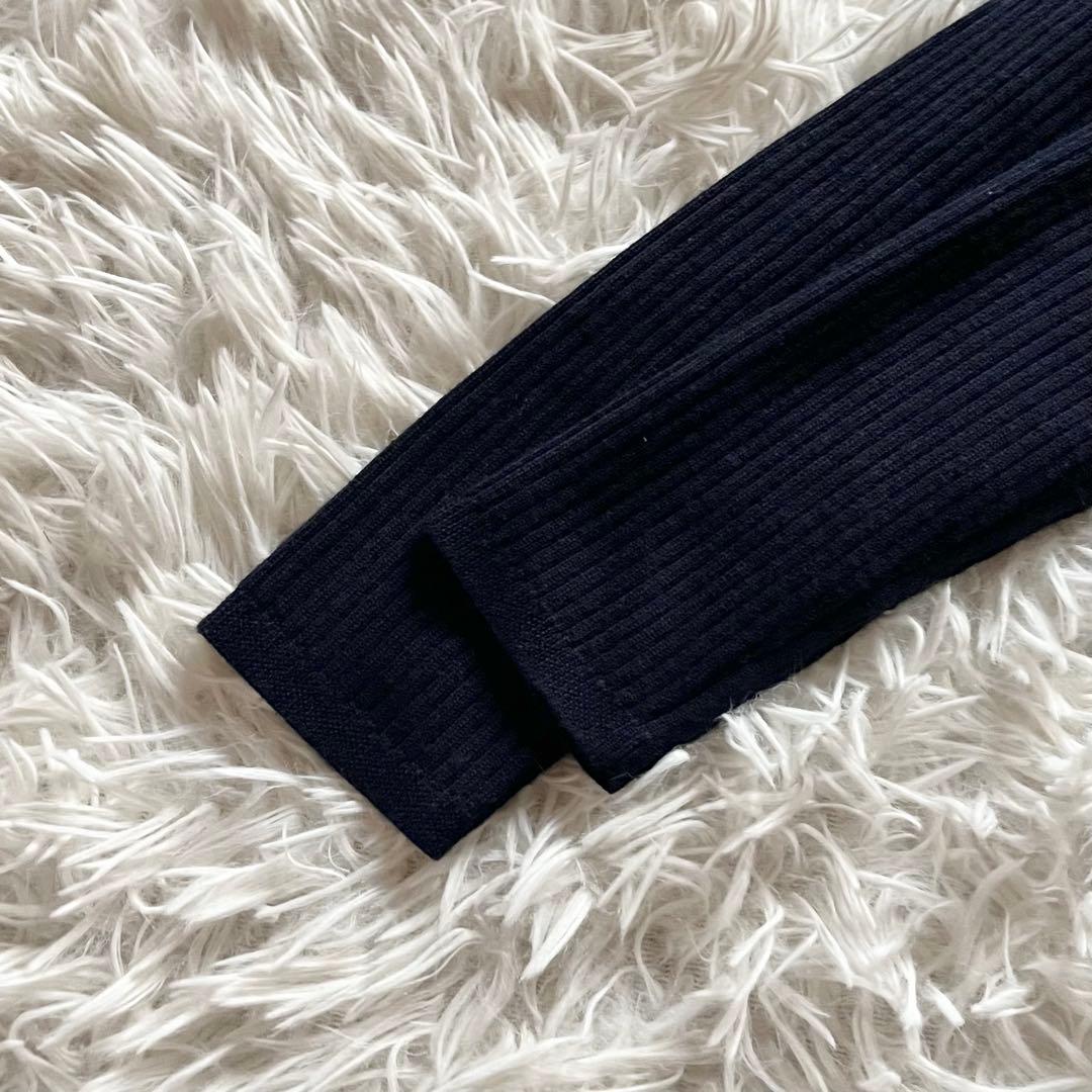 極美品✨ ポロラルフローレン メリノウール タートルネック ドレス QRコード