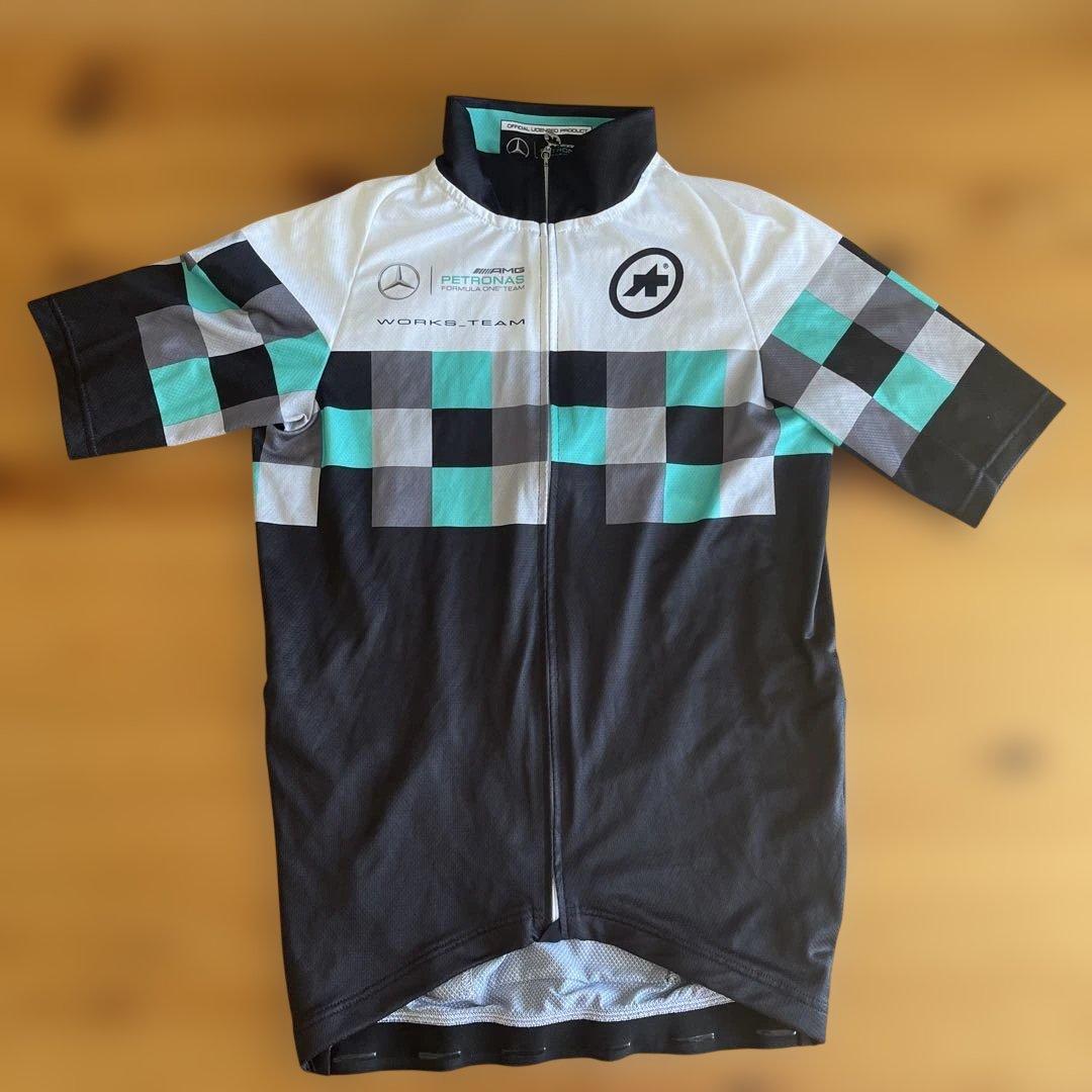 週末値下げassos アソス メルセデスAMGペトロナス サイクルジャージ XS