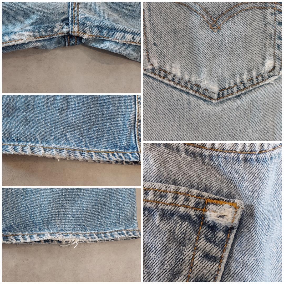 リーバイス501 Levis W35 青 90s USA製 古着 15938