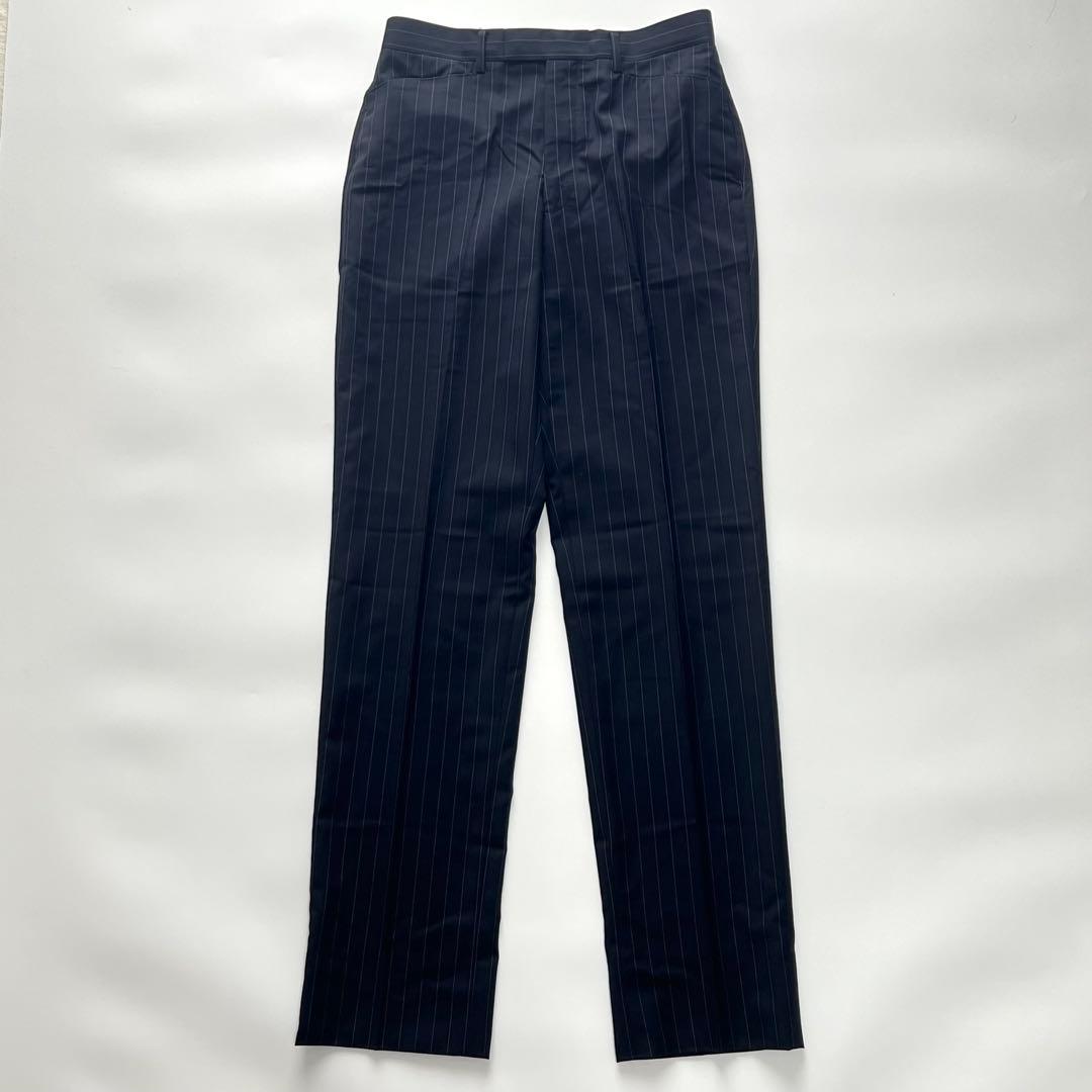 【美品】ポールスミスコレクション　スーツセット　ロロピアーナ　ストライプ　紺　M