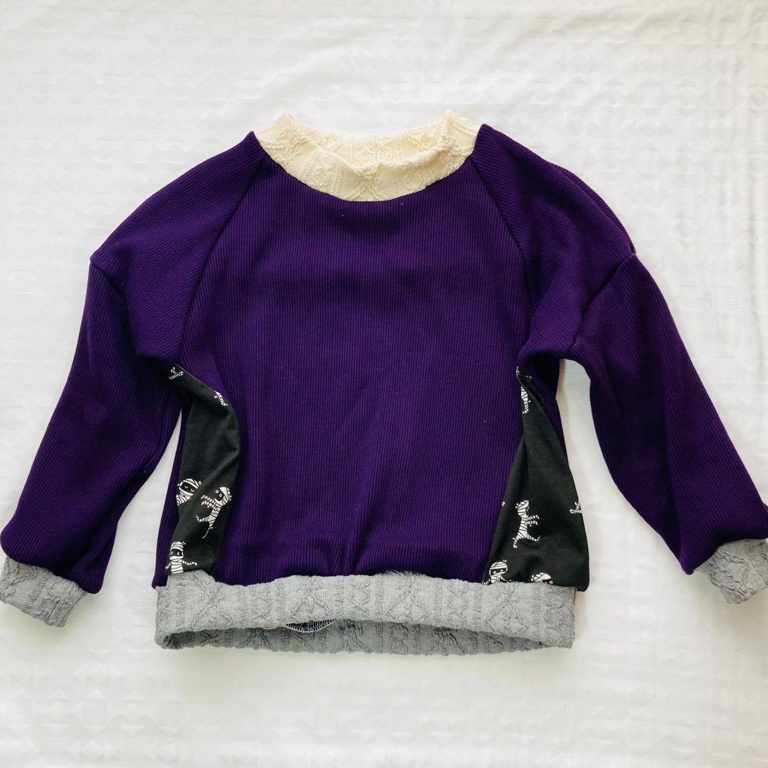 はっぴー　ハンドメイド　子供服　100cm