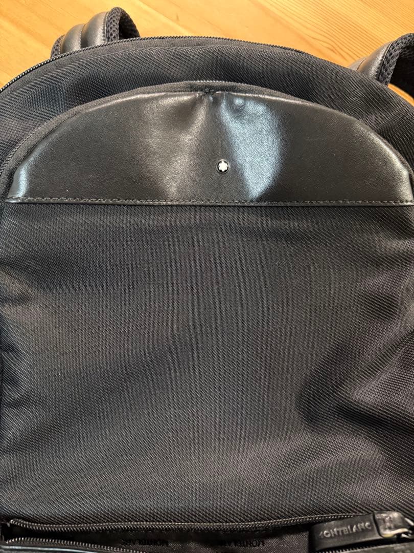 さ*パ様 モンブラン MONTBLANC ナイロンレザー　パックパックリュック