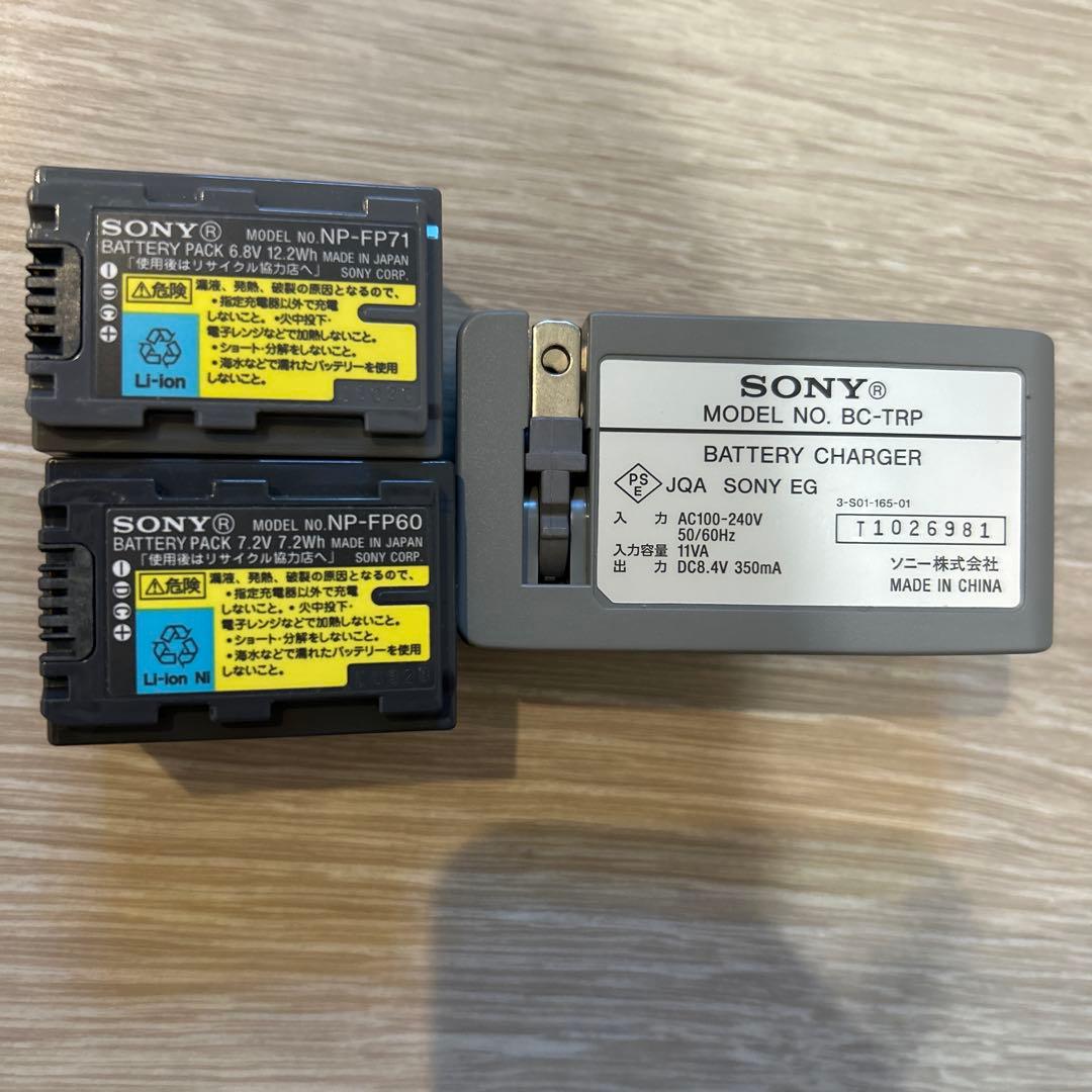 【中古】SONY DCR-SR100 ビデオカメラ 本体 その他付属品　箱付き